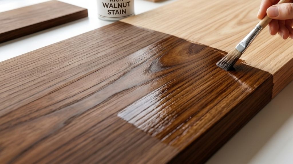 Finishing Walnut Stain